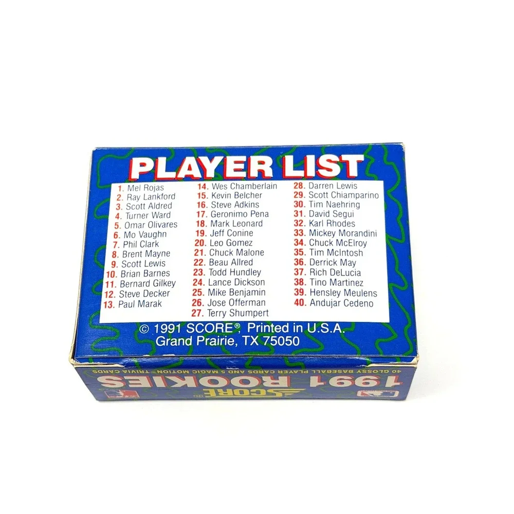 Score Topps Baseball Card Box Set Lot 1990 Rising Stars Young Superstars